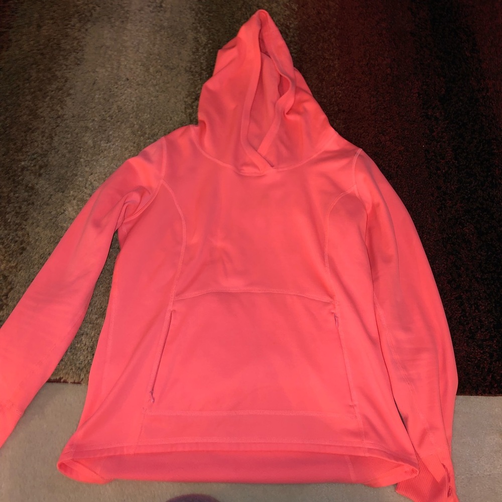 Pink hoodie